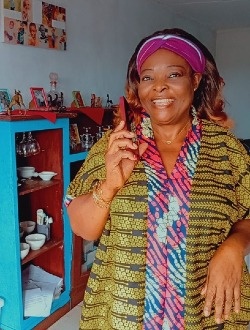 Profil de Marie Aimée, une femme célibataire de 63 ans à Franceville
