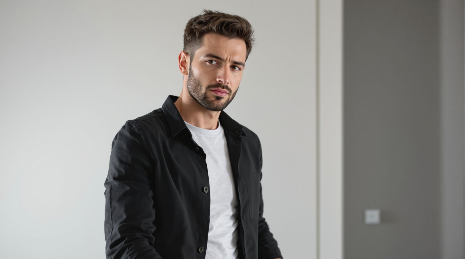 Homme détournant le regard, illustrant un manque d’intérêt.